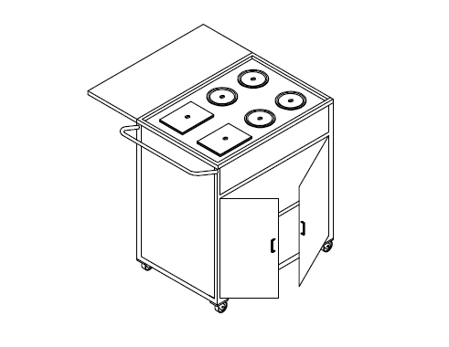 Hot Food Trolley