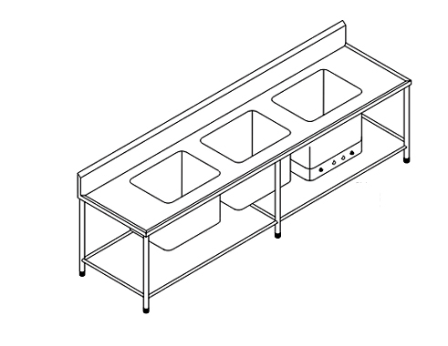 Sterilising / Sterilizing Sink