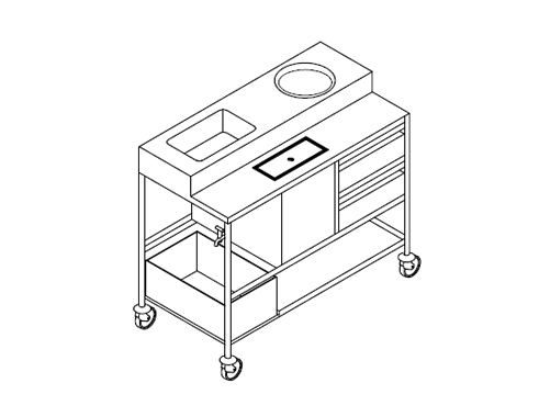 Tea Serving Mobile Unit