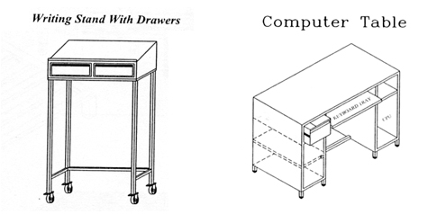 Visual Inspection Tables / Computer Table