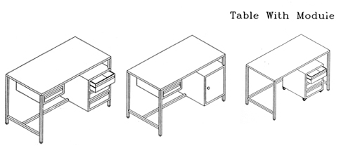 Visual Inspection Tables / Table With Module