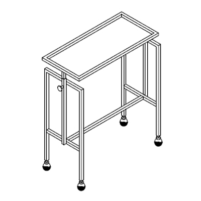 Overbed Mayo's Trolley